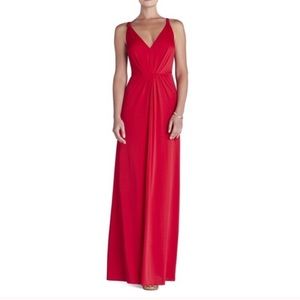 BCBGMAXAZRIA red gown